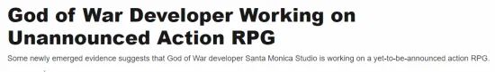 【战神 PC版】圣莫尼卡工作室正在为新项目招人-第1张