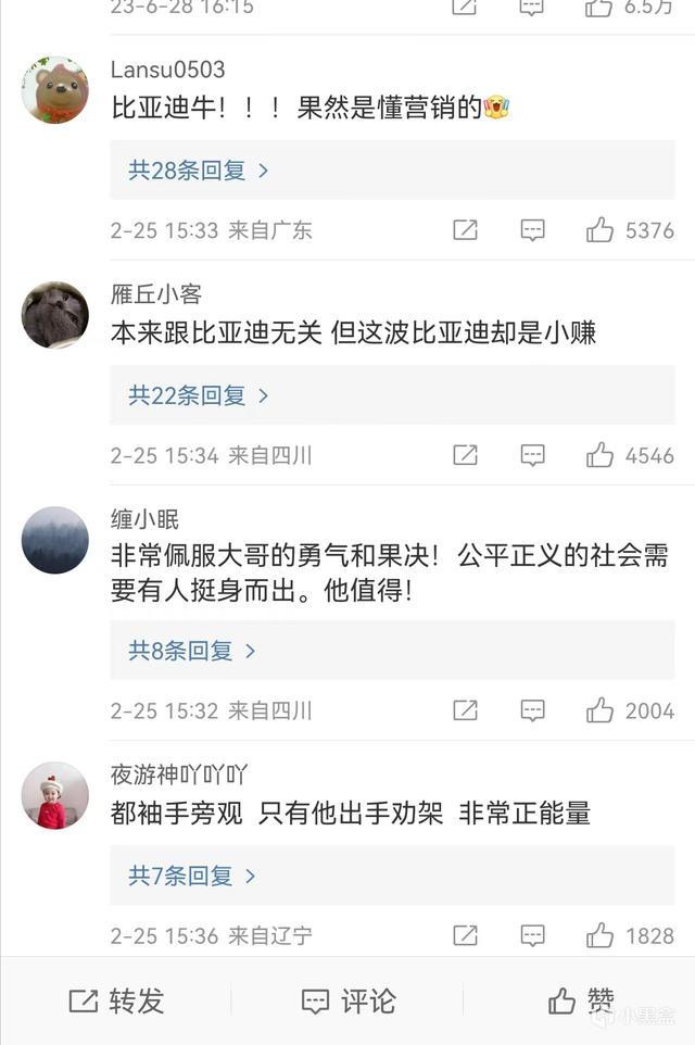 【爱车基地】笑不活了！比亚迪为“劝架车主”奖励20万，评论区笑不活了-第5张