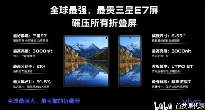 vivo X Fold3，官方宣传材料泄露：最强折叠屏之皇