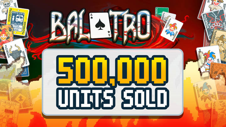 【PC遊戲】發售10天，《小丑牌》的累計銷量突破50萬份！-第0張