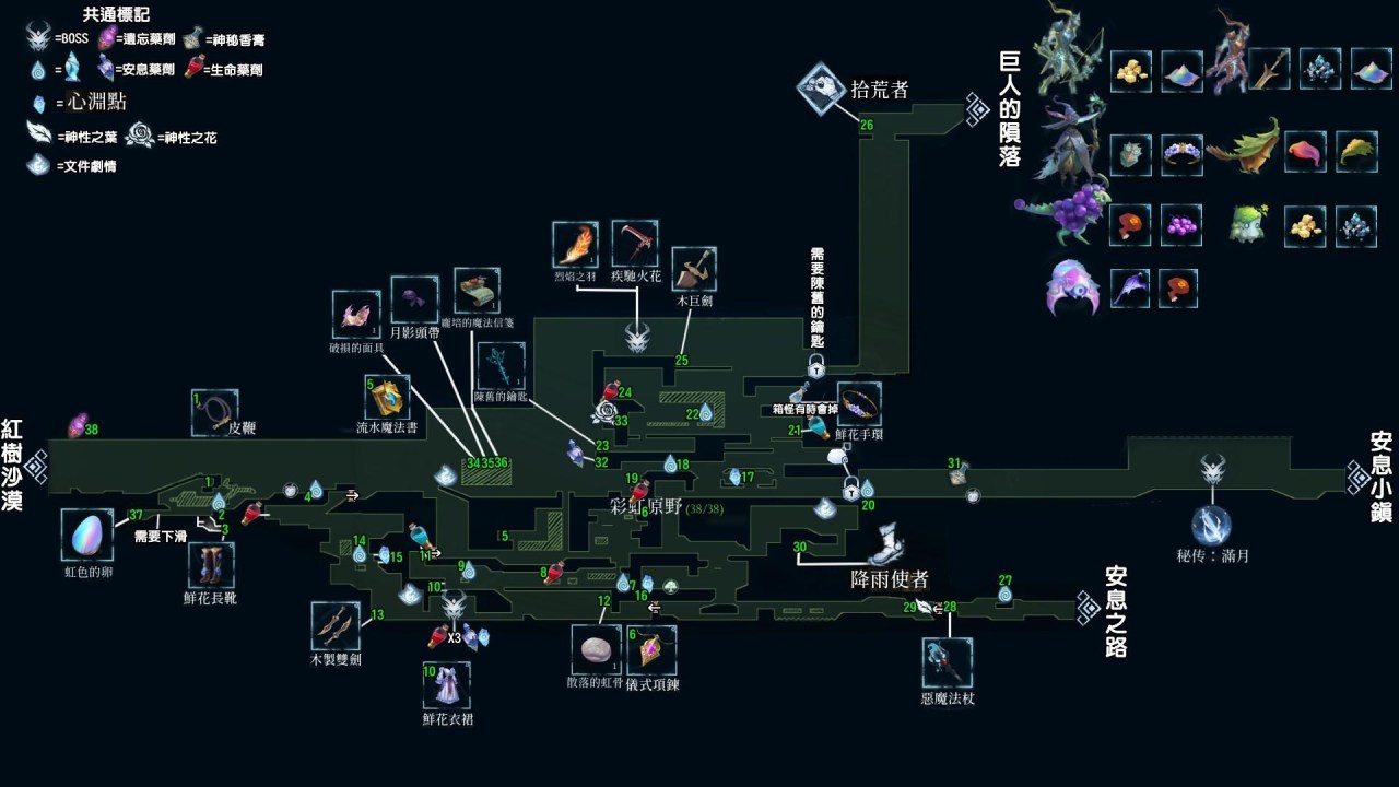 【攻略】心淵夢境全收集簡易地圖及流程-第2張