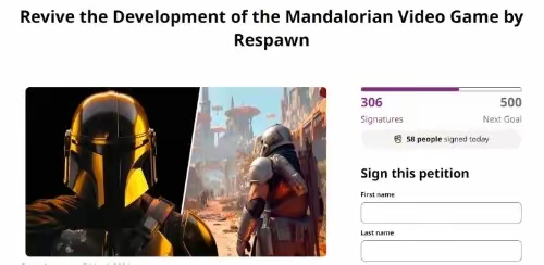 【PC游戏】粉丝呼吁EA重启曼达洛人星战游戏：超300人请愿-第1张