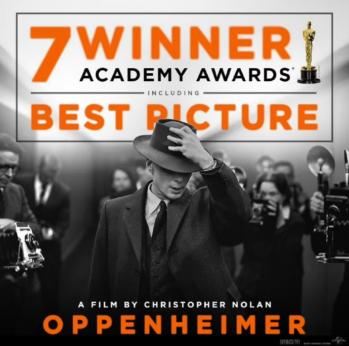 《奥本海默》横扫奥斯卡7个奖项-第0张