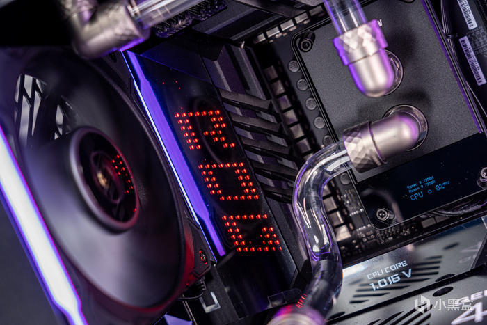 【球盟会】紫金绽放——ROG X670E Extreme + 创世神GR701分体水冷装机展示