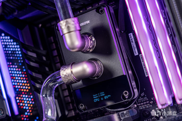 【球盟会】紫金绽放——ROG X670E Extreme + 创世神GR701分体水冷装机展示