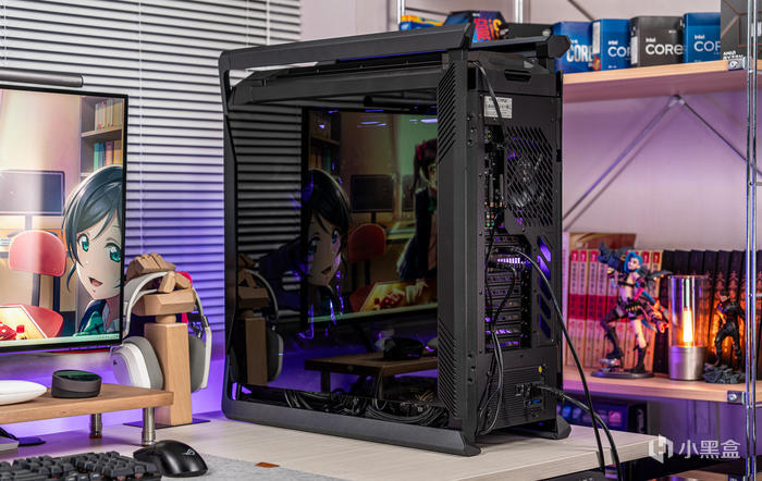 【球盟会】紫金绽放——ROG X670E Extreme + 创世神GR701分体水冷装机展示