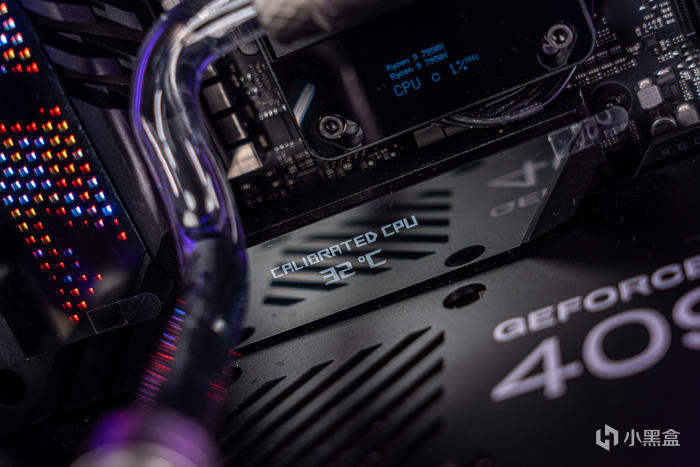 【球盟会】紫金绽放——ROG X670E Extreme + 创世神GR701分体水冷装机展示