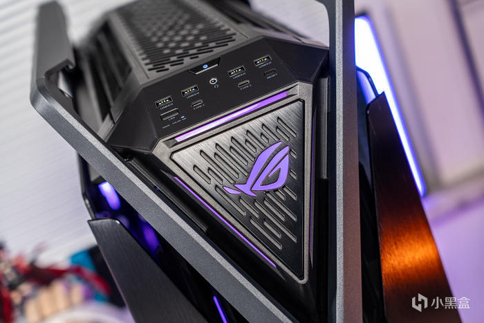 【球盟会】紫金绽放——ROG X670E Extreme + 创世神GR701分体水冷装机展示