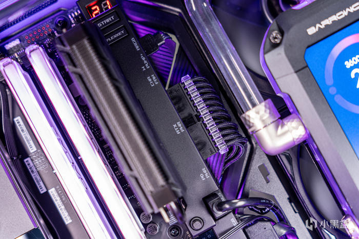 【球盟会】紫金绽放——ROG X670E Extreme + 创世神GR701分体水冷装机展示