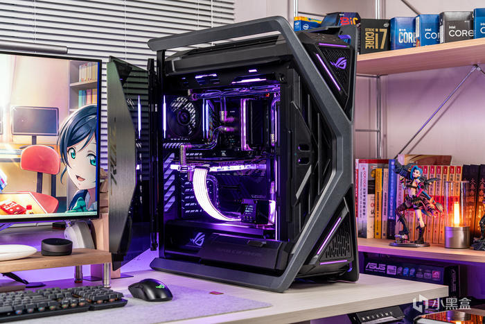 【球盟会】紫金绽放——ROG X670E Extreme + 创世神GR701分体水冷装机展示