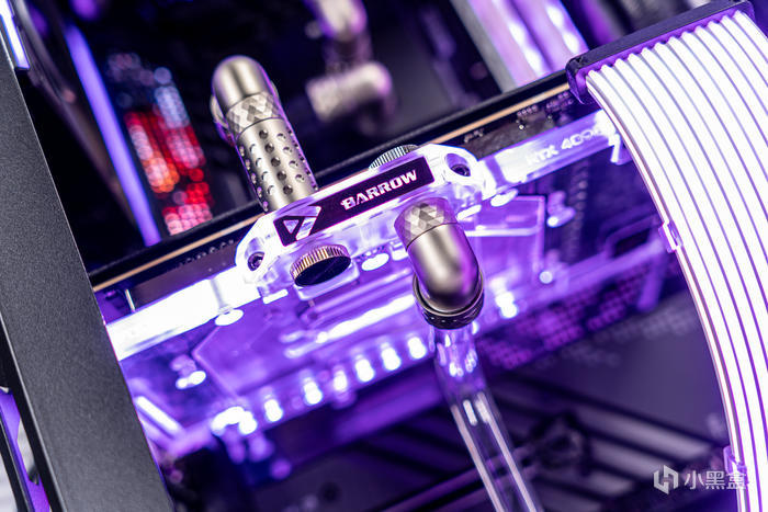 【球盟会】紫金绽放——ROG X670E Extreme + 创世神GR701分体水冷装机展示