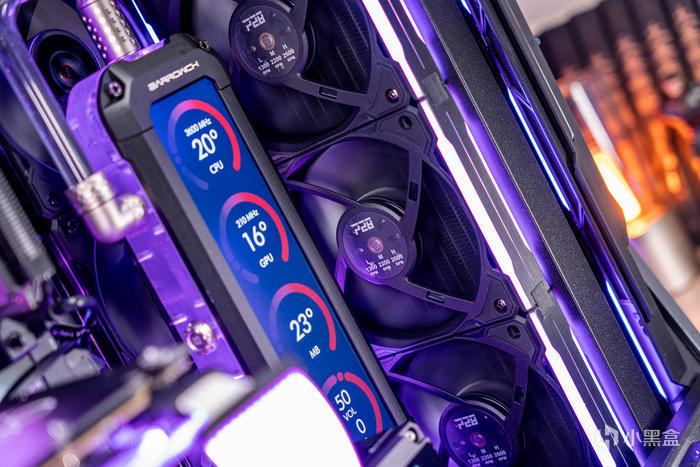 【球盟会】紫金绽放——ROG X670E Extreme + 创世神GR701分体水冷装机展示