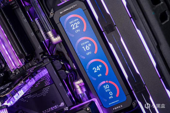 【球盟会】紫金绽放——ROG X670E Extreme + 创世神GR701分体水冷装机展示