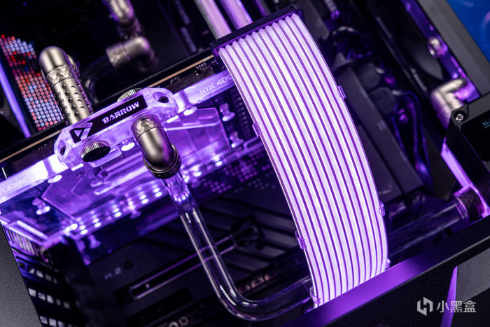 【球盟会】紫金绽放——ROG X670E Extreme + 创世神GR701分体水冷装机展示