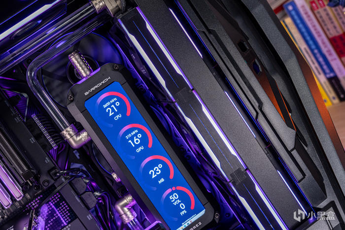 【球盟会】紫金绽放——ROG X670E Extreme + 创世神GR701分体水冷装机展示