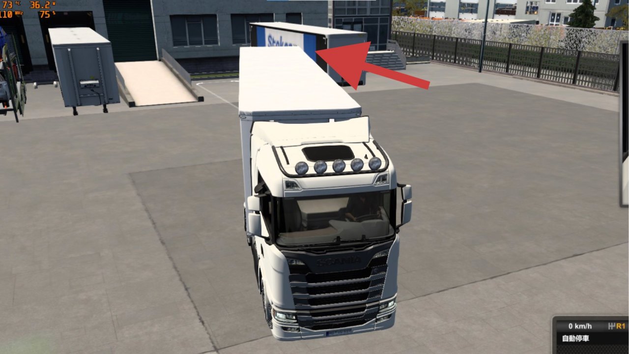 【欧洲卡车模拟2】欧卡2倒车教程-第2张