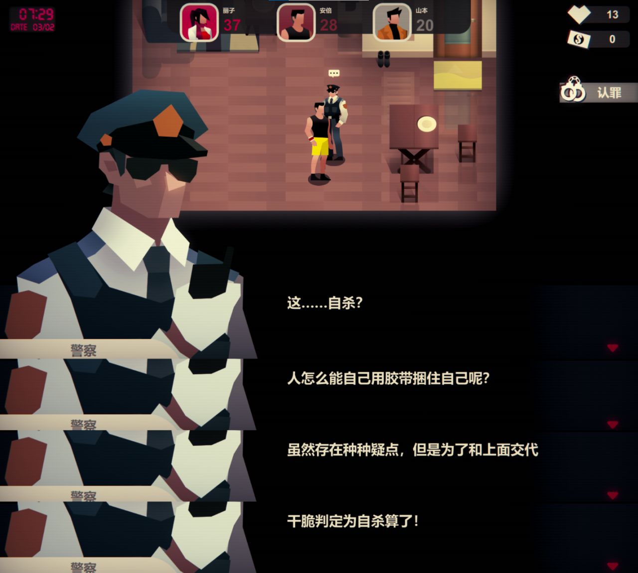 【PC遊戲】行為被粗暴數值化的破案會有多荒誕-第8張