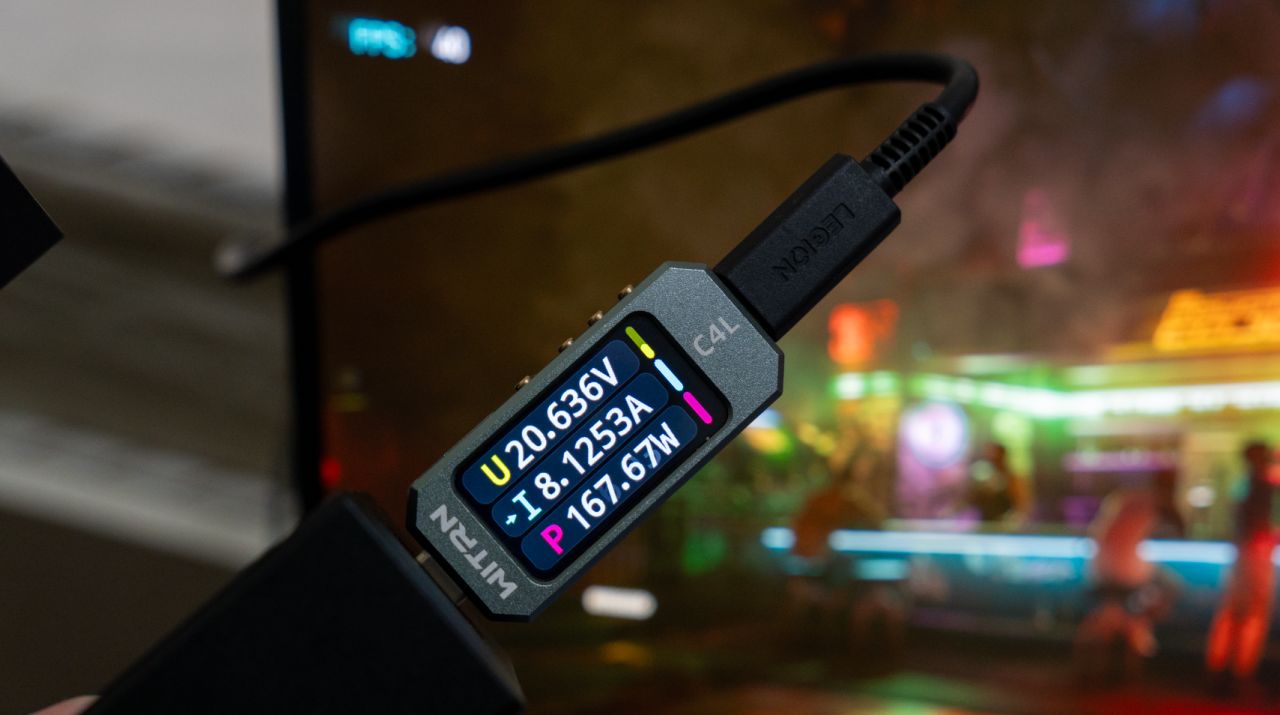 【球盟会】Y7000P外出时的完美搭档？——联想拯救者170W氮化镓电源评测