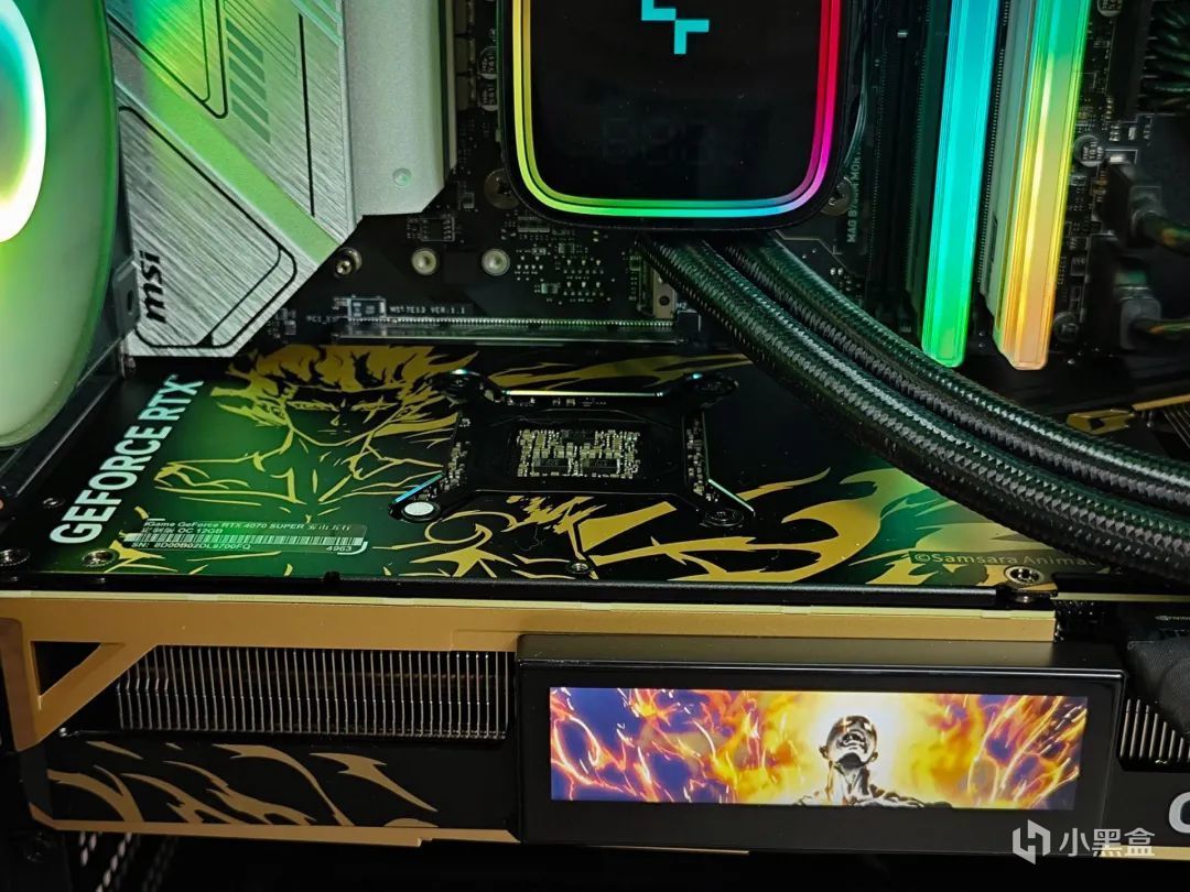 【球盟会】IP联名+深度定制 iGame RTX 4070 SUPER 雾山五行 定制版，开箱