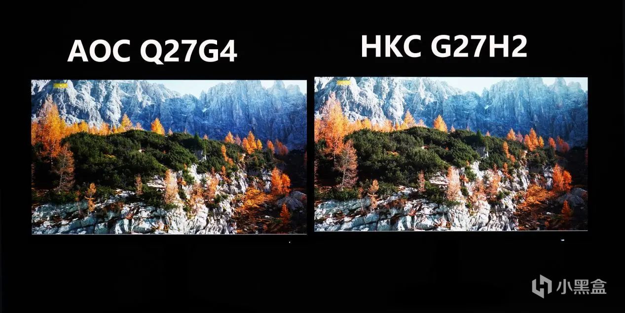 618千元预算买电竞显示器：HKC G27H2还是AOC Q27G4？实测看看！