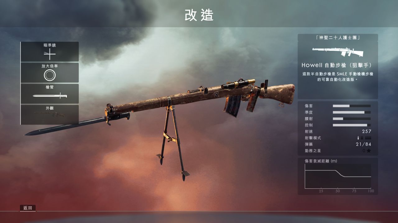 【战地一】医疗兵全武器推荐