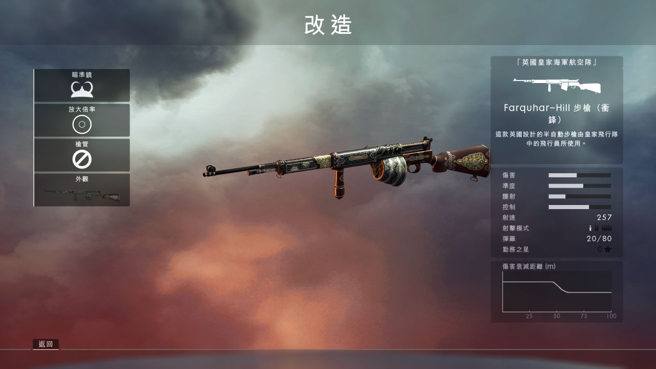 【战地一】医疗兵全武器推荐