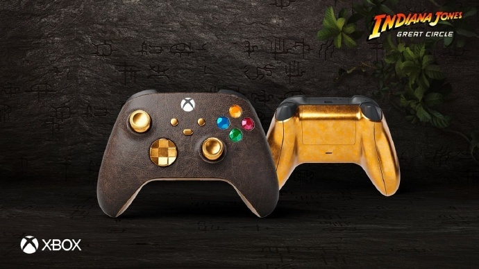 微软推出《夺宝奇兵》主题Xbox主机，豪气十足