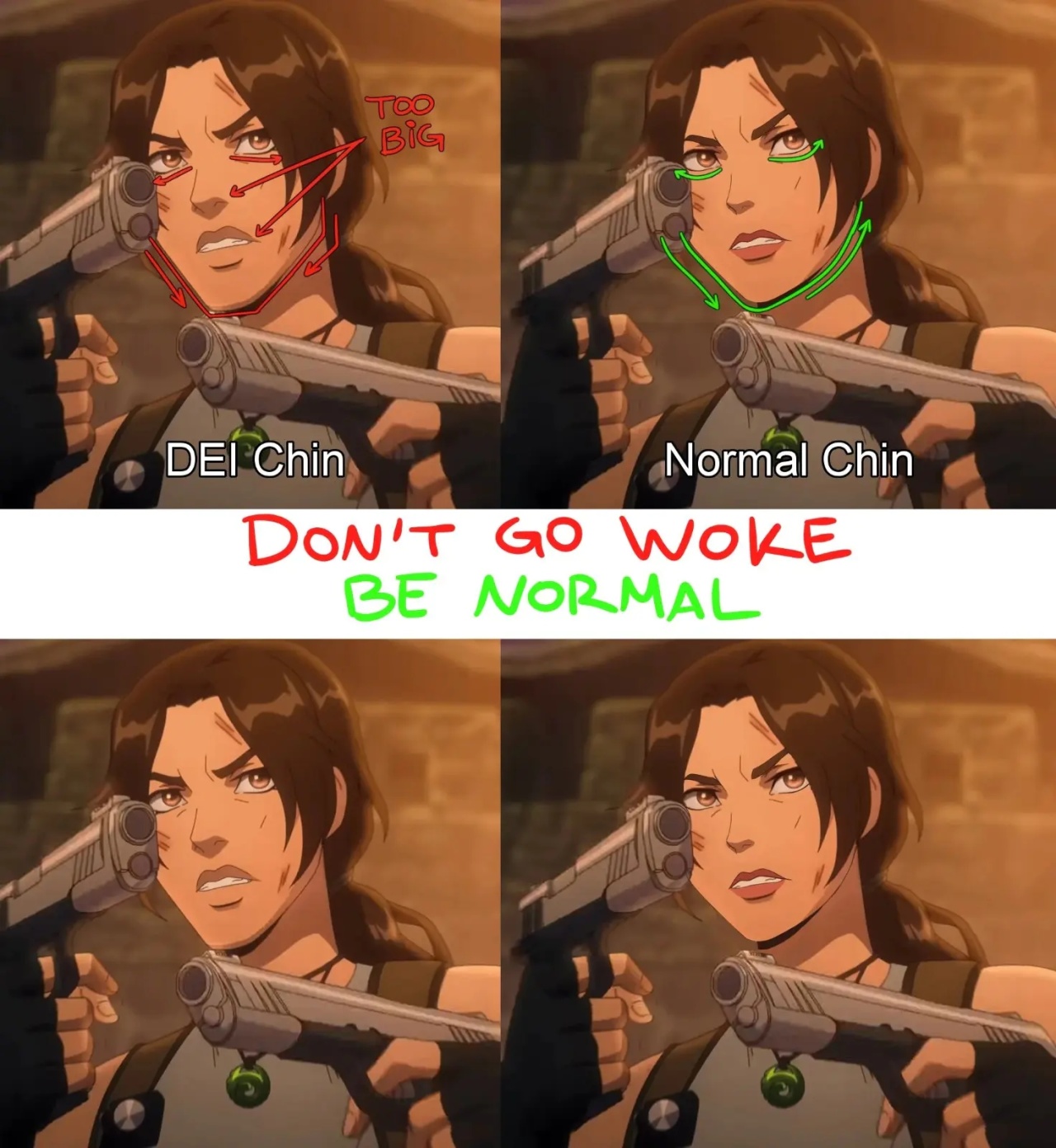 【球盟会】游戏博主不相信厂商做不出来美丽女性:于是修改面部建模打破谎言