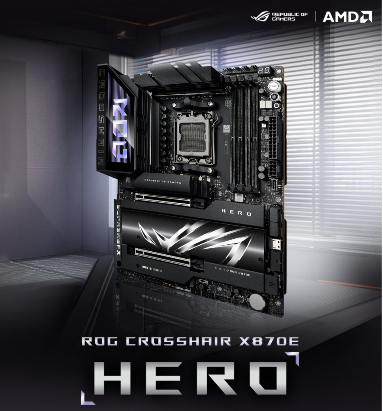 ROG X870主板：“游戏神U”9800X3D的最佳拍档-第2张