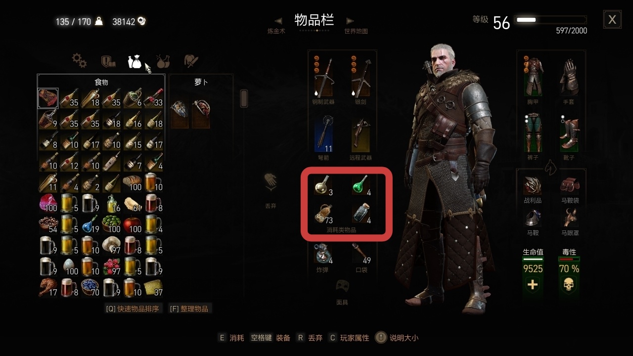 全盒最详细巫师三新手攻略