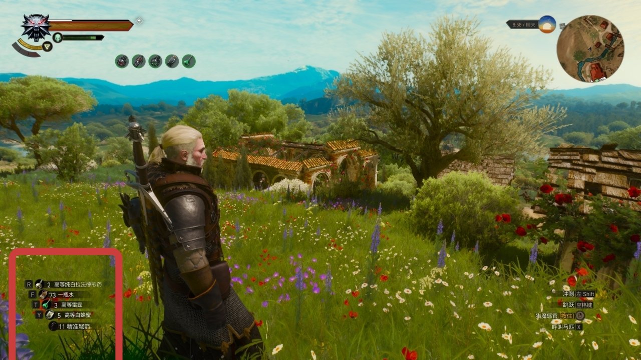 全盒最详细巫师三新手攻略