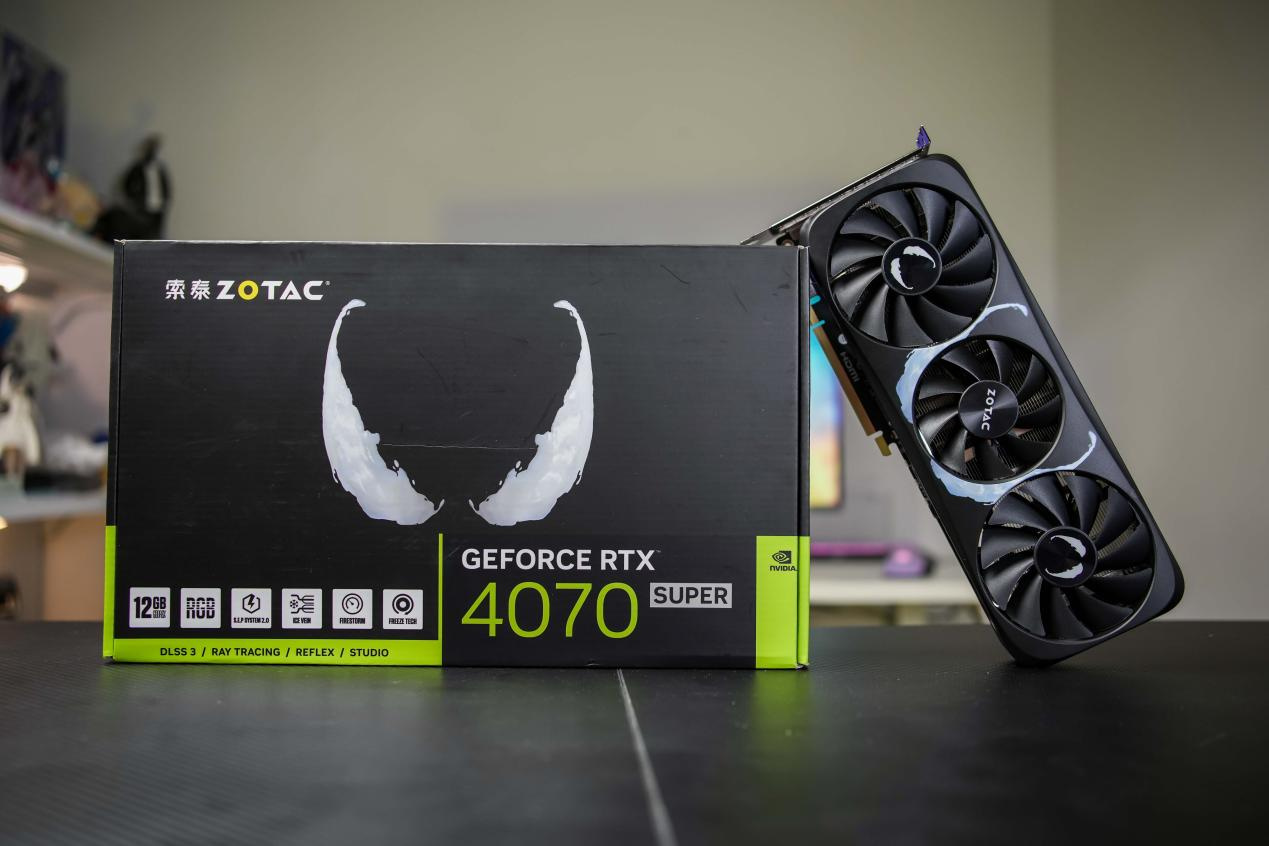 索泰×毒液RTX 4070SUPER聯名顯卡，與強者共舞-第1張