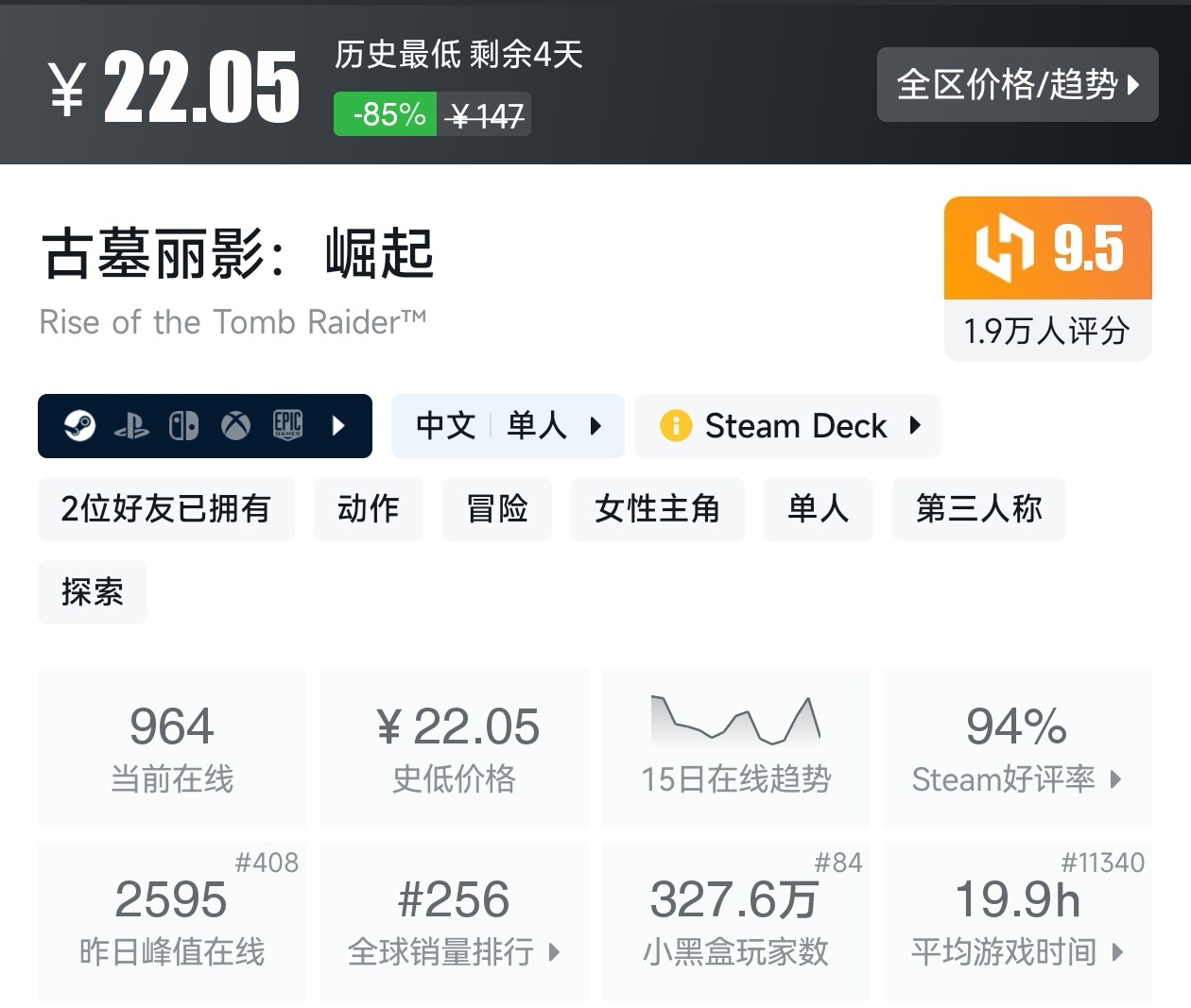 秋促37款剧情向线性游戏折扣汇总，听游戏讲故事