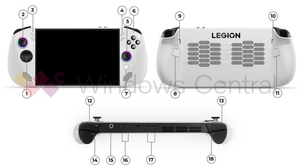 联想Legion Go轻量版官方渲染首曝：搭载AMD Z2-第0张