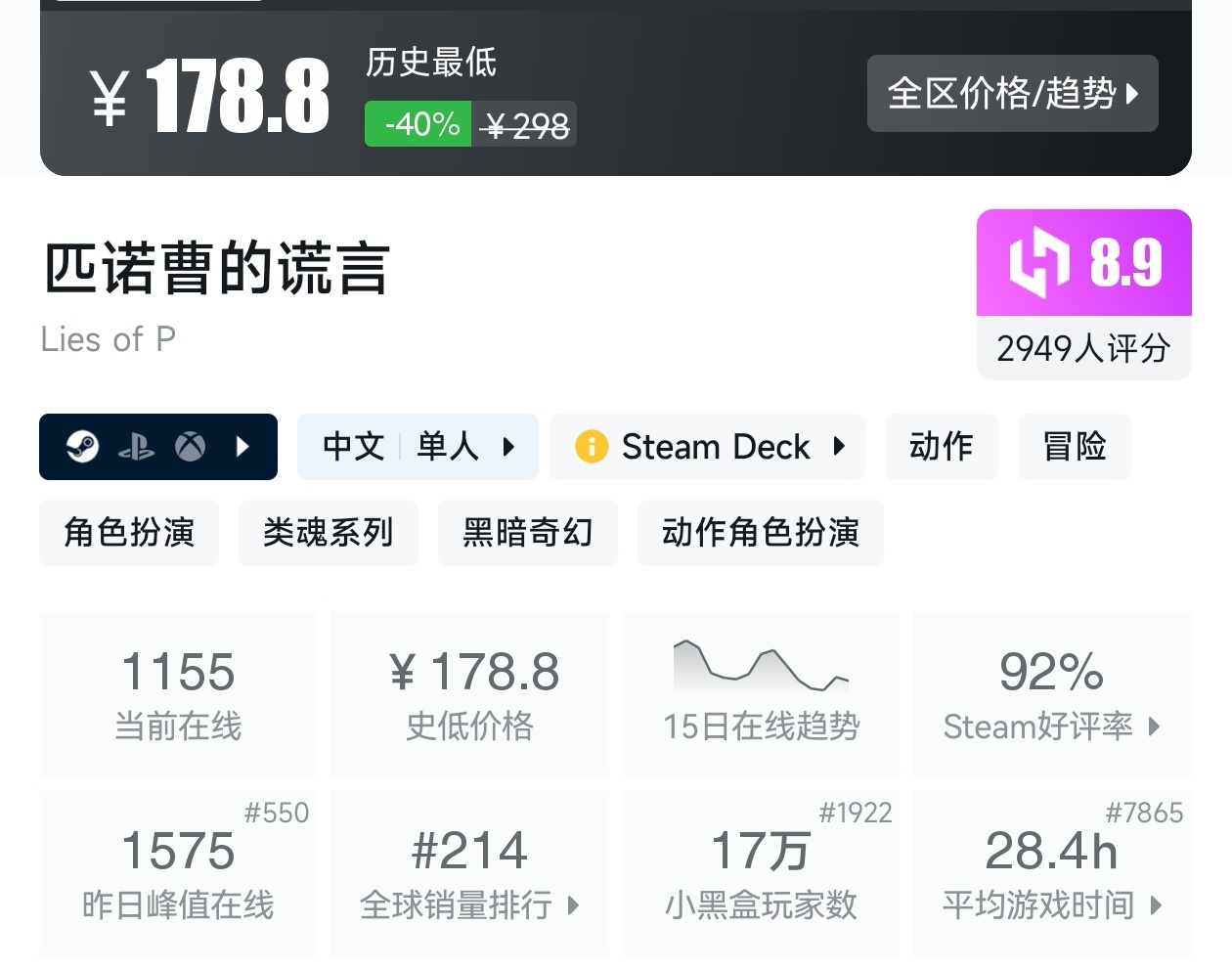 Steam冬促类魂游戏折扣汇总，战斗爽！-第2张