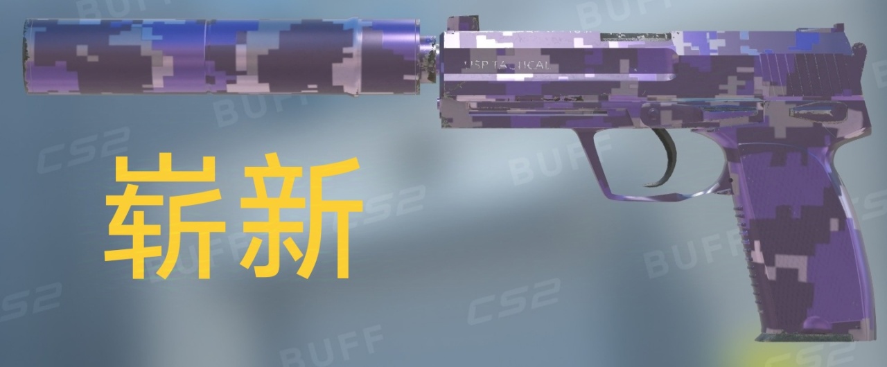 「cs2皮肤鉴赏」USP 消音版 紫色 DDPAT-第6张