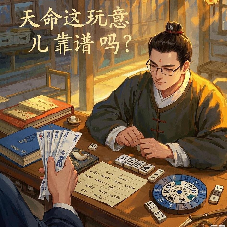 投票
  八字命理：天命这玩意，靠谱吗