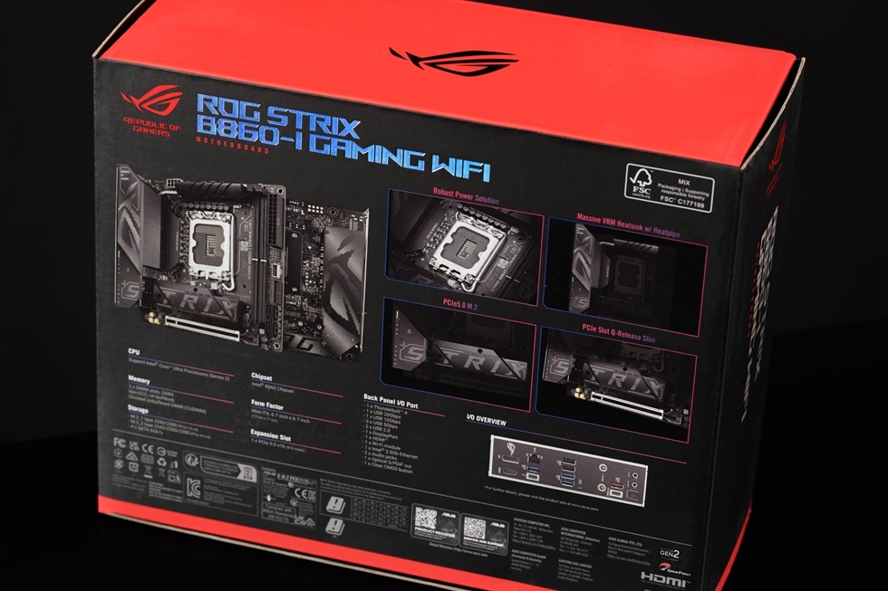 迎接Ultra全新世代——ROG STRIX B860-I GAMING WIFI 开箱分享！-第1张