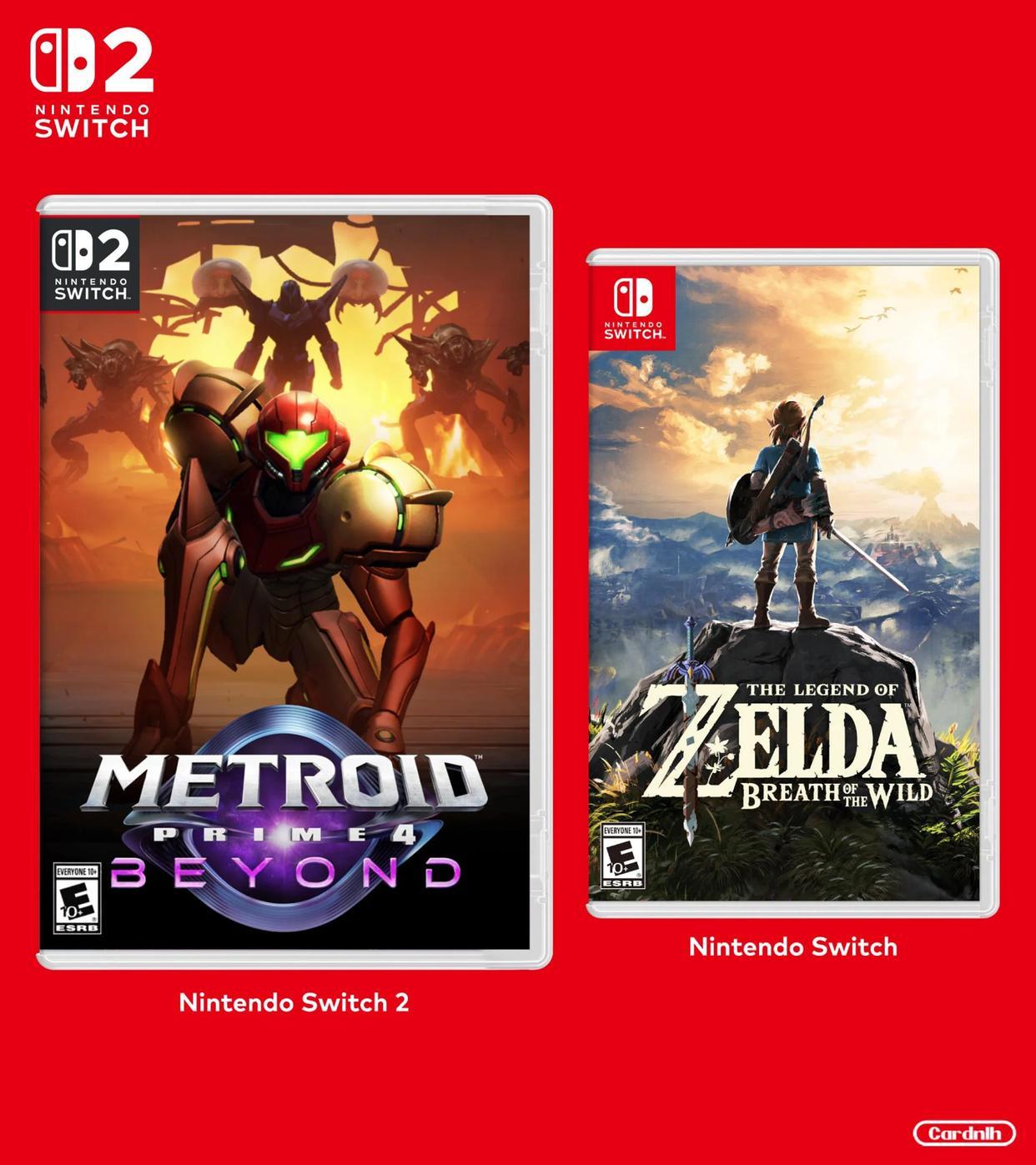 更大就是更强！任天堂Switch2实体游戏盒尺寸曝光，体积变大40%-第1张