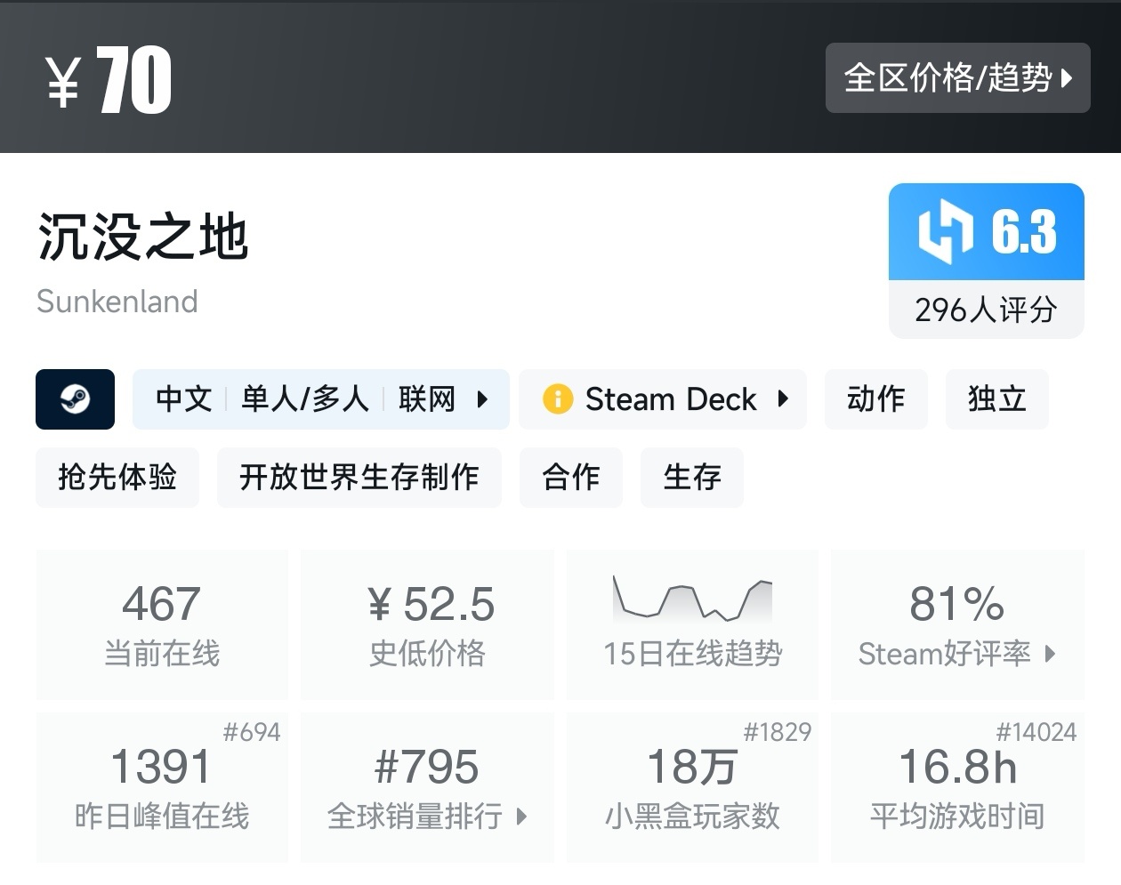 盘点Steam上36款生存建造游戏（生存建造合集）-第25张