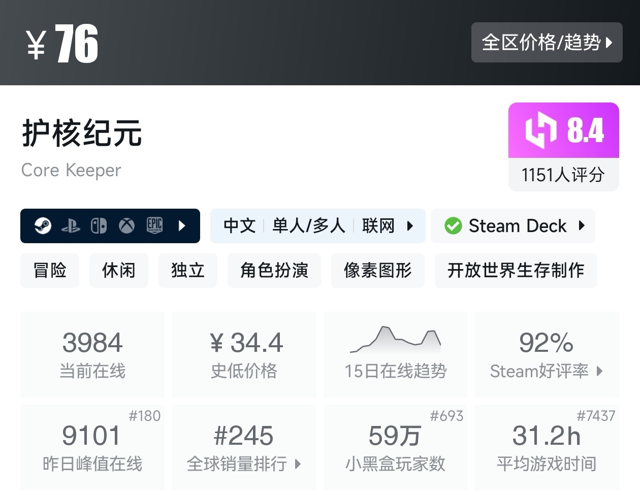 盘点Steam上36款生存建造游戏（生存建造合集）-第17张