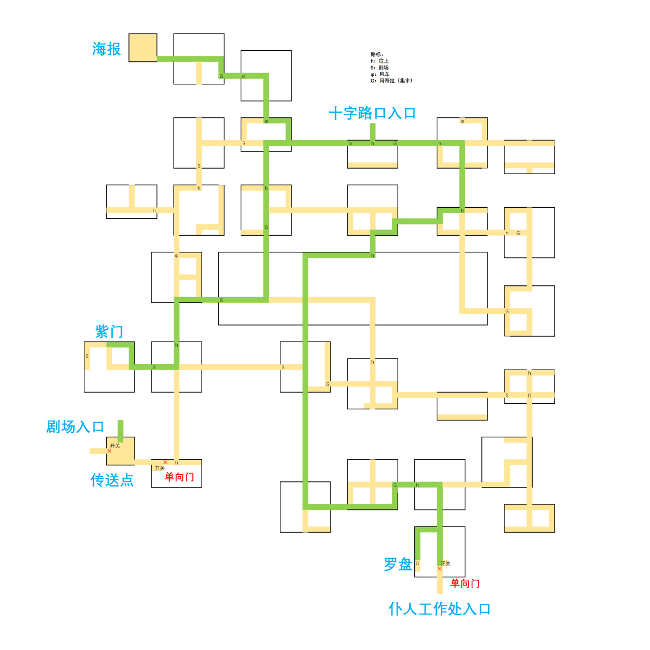 【巴別塔聖歌】下水道地圖-第1張