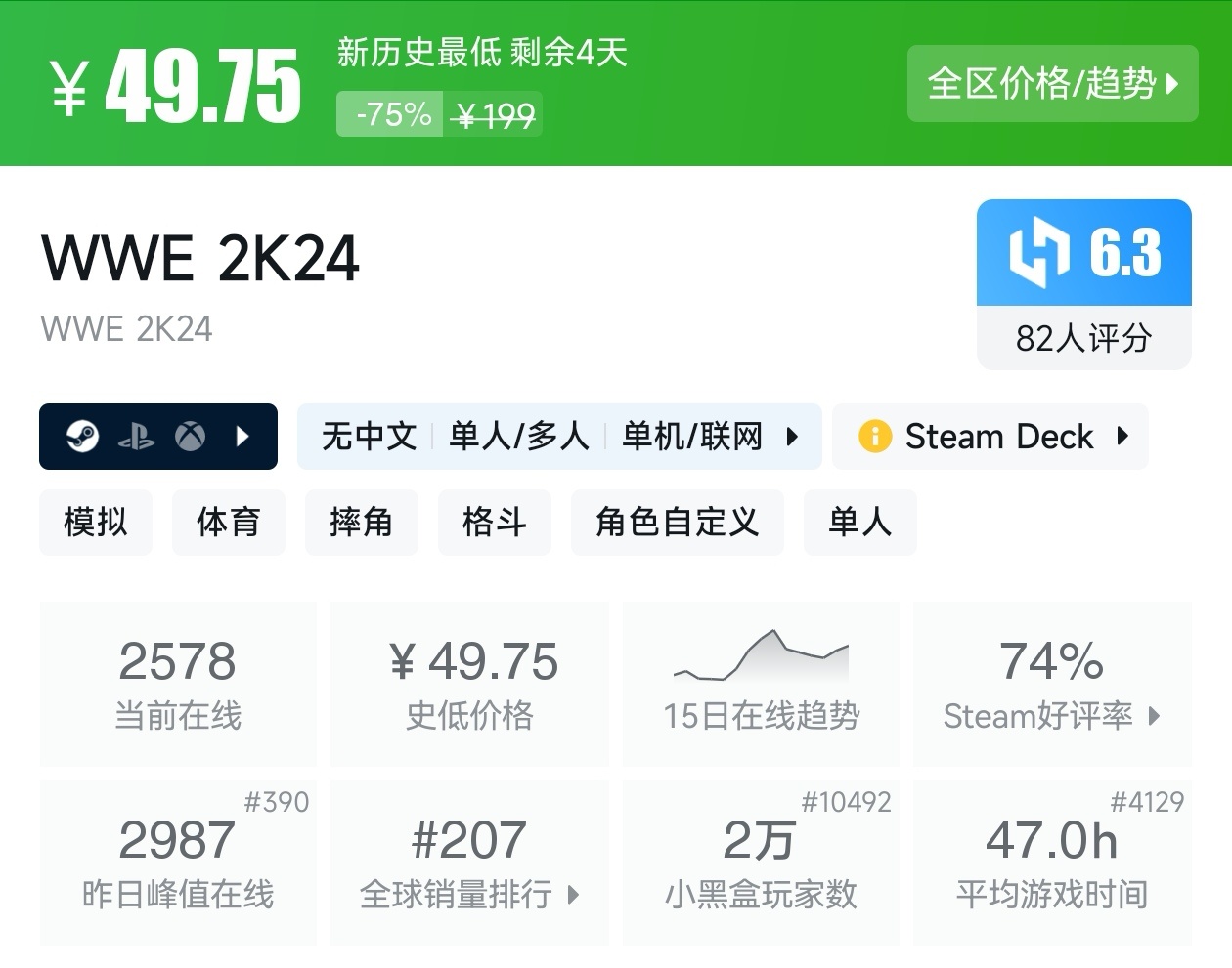【球盟会】游戏节最后一天!Steam2月17日117款史低游戏汇总