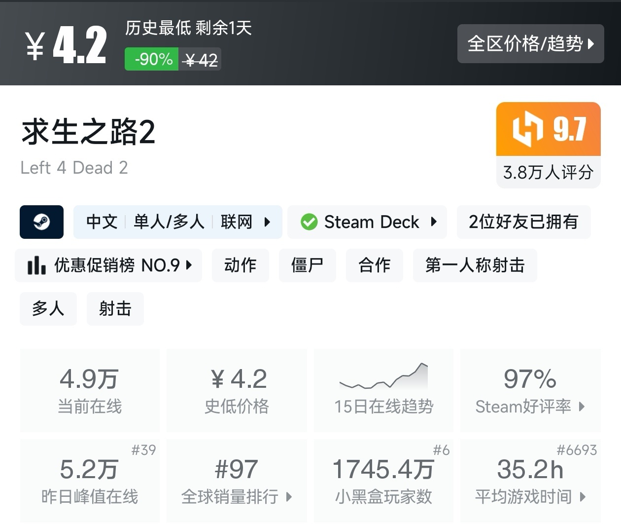 【球盟会】游戏节最后一天!Steam2月17日117款史低游戏汇总