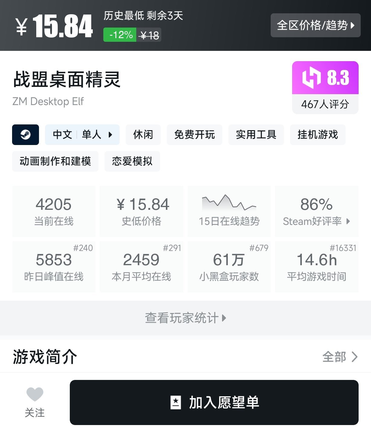 2月25日 20元以下折扣游戏盘点