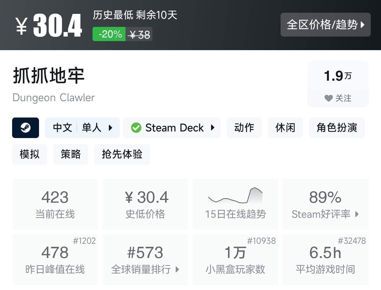 【球盟会】Steam周间特惠2月26日87款折扣游戏汇总