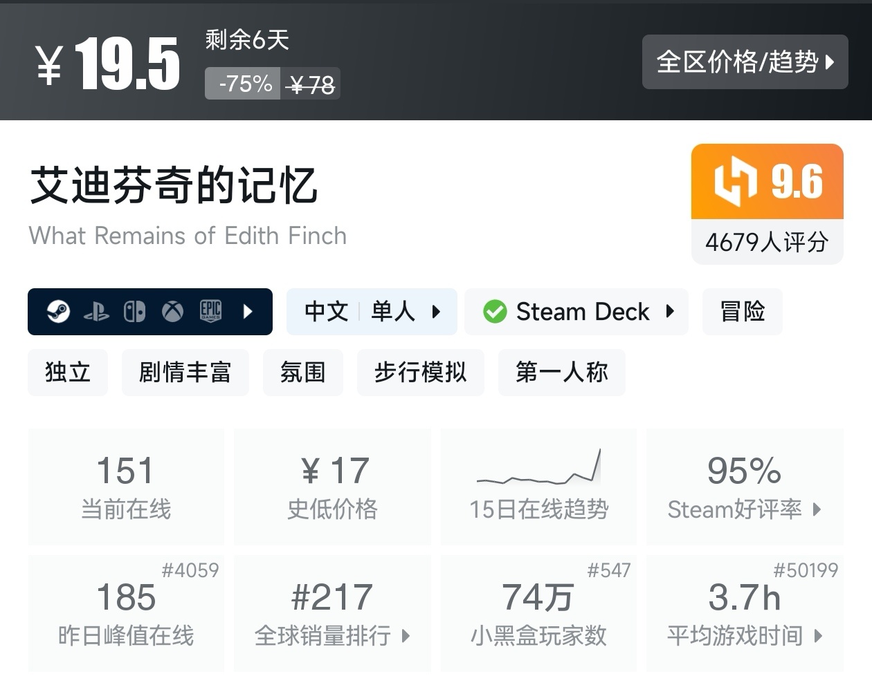 【球盟会】Steam周间特惠2月26日87款折扣游戏汇总