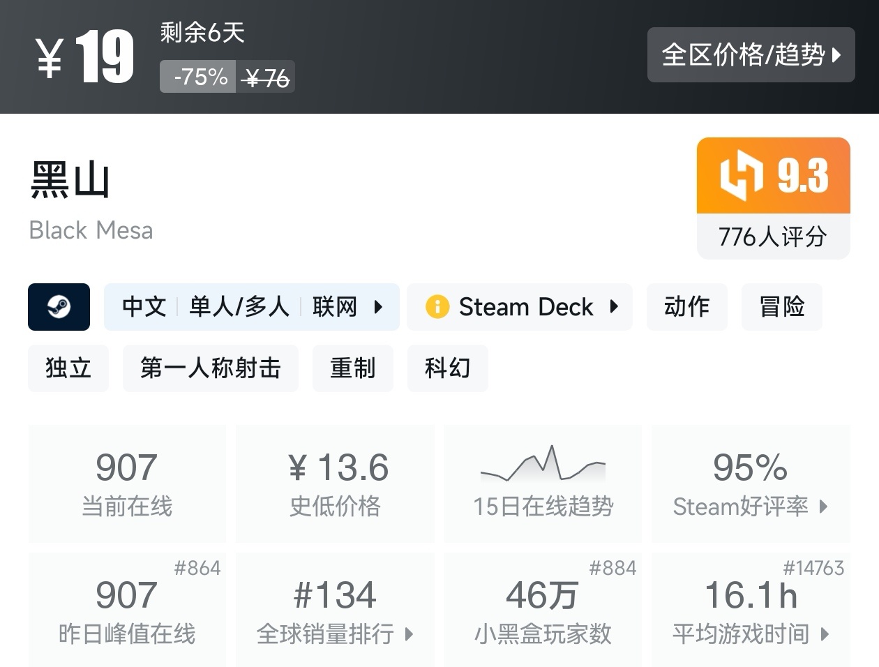【球盟会】Steam周间特惠2月26日87款折扣游戏汇总