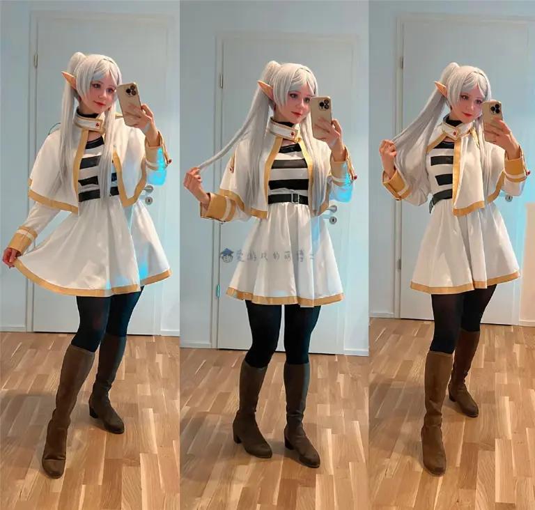 重现蒸汽浴名场面，Coser扮演《巫师3》希里，获得游戏官方认可