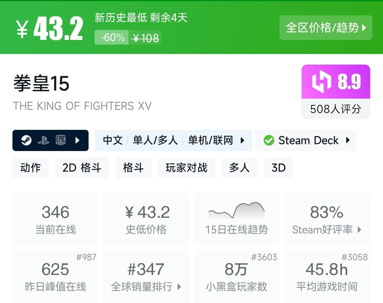 3月1日 近期折扣游戏盘点